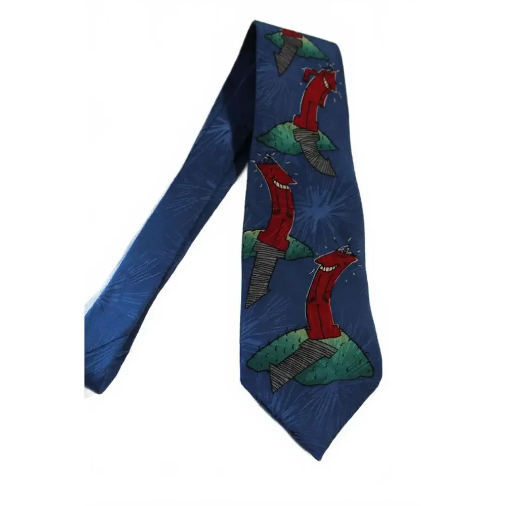 Vintage Hallmark Celebrations Silk Necktie - 
